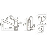 Смеситель OMOIKIRI TONAMI-WH 4994061