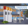 Комплект смеситель + фильтр OMOIKIRI NAGANO-GR-P + PURE DROP LITE 4219,8028P